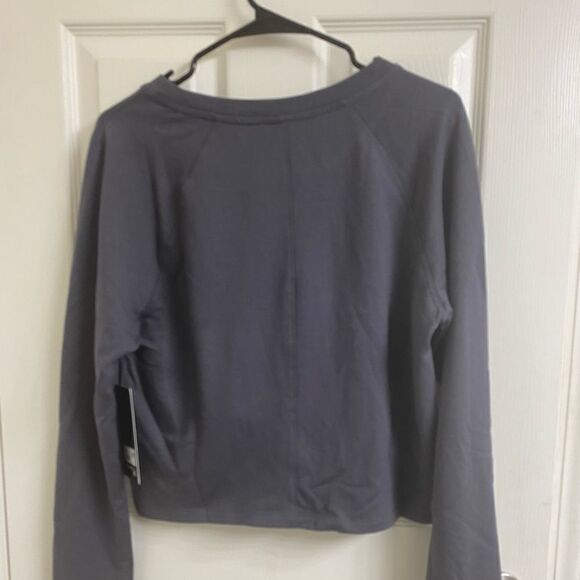 NWT 90’Degree By Reflex, Yoga, Workout, Casual High/Low Top, Twist Tie Front - Picture 3 of 6